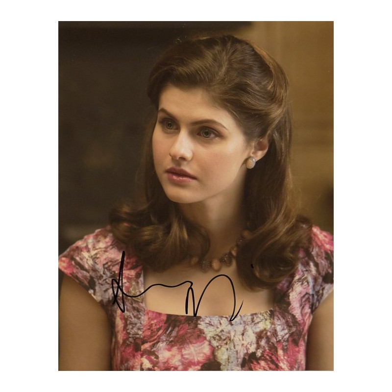 Signed Autograph DADDARIO Alexandra - All-Autographes.com