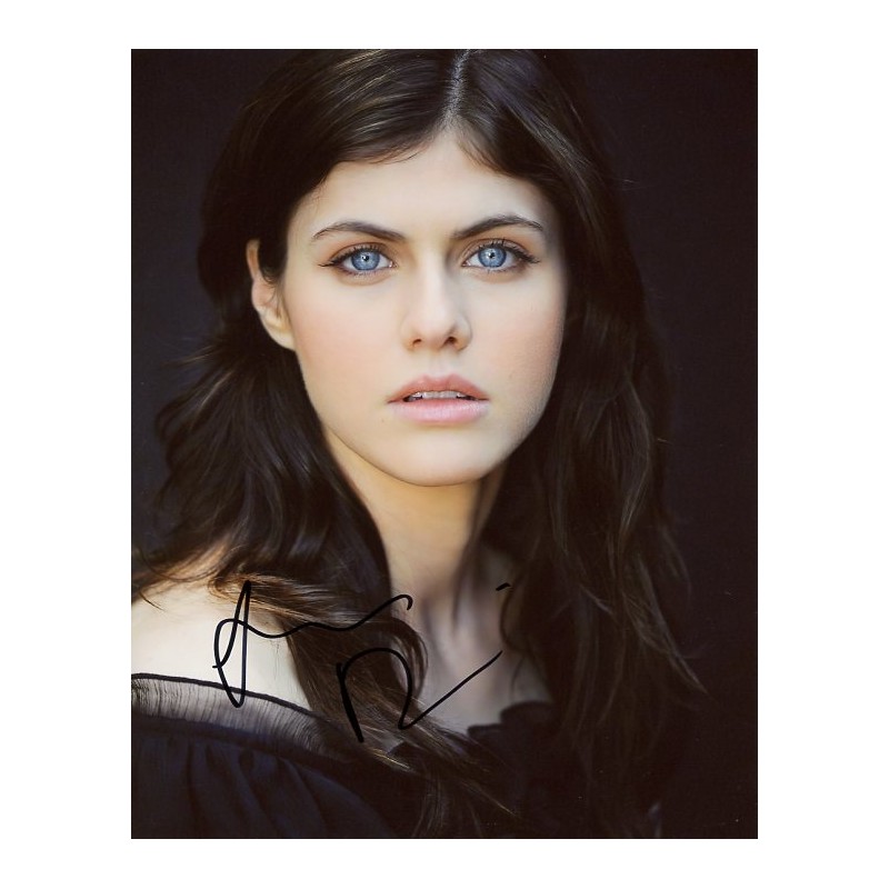 Signed Autograph DADDARIO Alexandra - All-Autographes.com