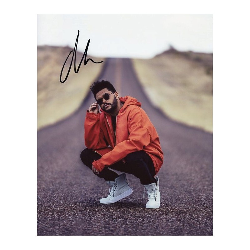 Signed Autograph The Weeknd - All-Autographes.com