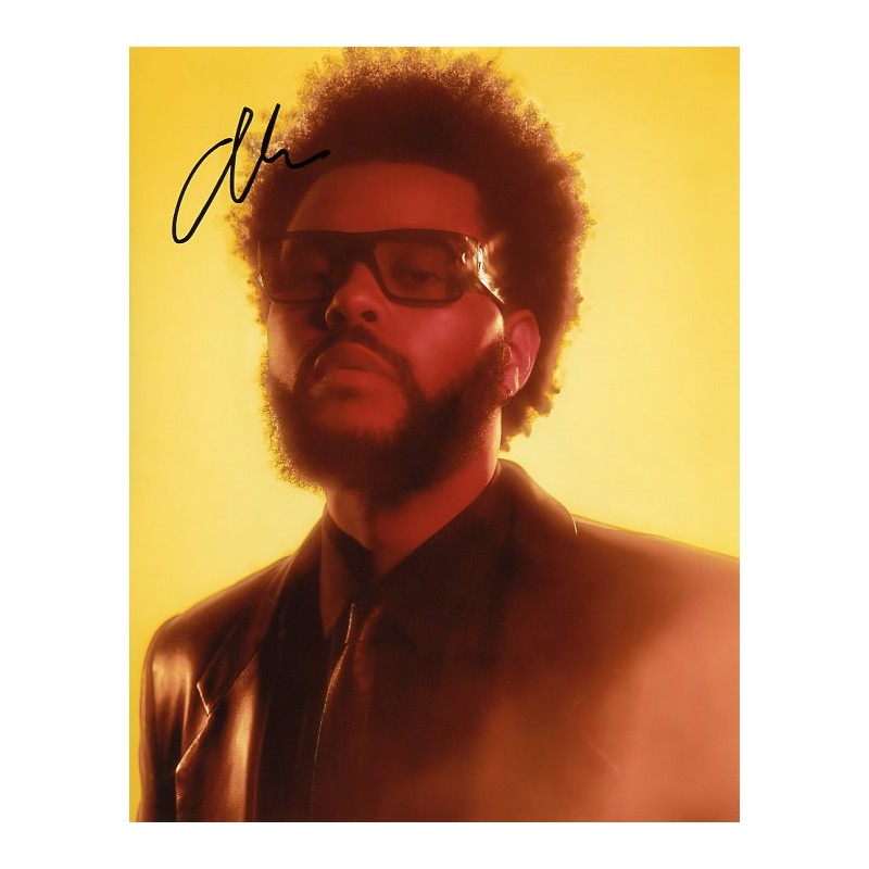 Signed Autograph The Weeknd - All-Autographes.com