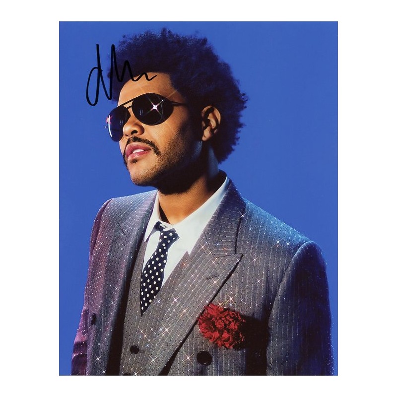 Signed Autograph The Weeknd - All-Autographes.com