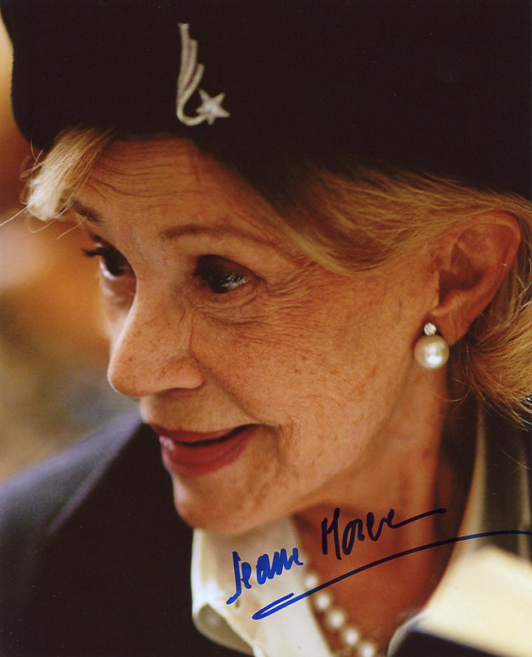 Autographe MOREAU Jeanne , Vente Photo Dédicacée MOREAU Jeanne - All